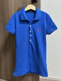 POLO RALPH LAUREN 半袖ポロシャツ XS ブルー