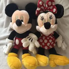 ミッキー&ミニーぬいぐるみ　東京ディズニーリゾート