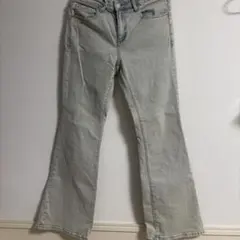 GU スリムフレアジーンズ　M