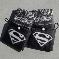 【新品未開封】 SUPERMAN スーパーマン エコバッグ 2点セット《二人分》