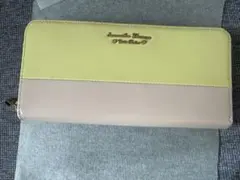サマンサタバサ プチチョイス 長財布 バイカラー イエロー ピンク 箱付き