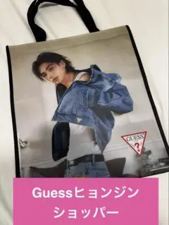 韓国限定品 スキズ ヒョンジン GUESS ショッパー キーリング 非売品 韓国限定品 スキズ ヒョンジン GUESS ショッパー キーリング 非売品