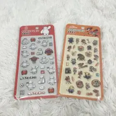 ディズニーぷくぷくシール 2枚セット ベイマックス ズートピア　硬い