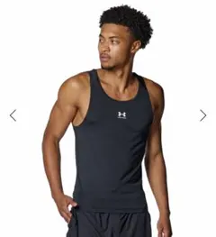 UNDER ARMOUR HEATGEAR タンクトップ L ブラック