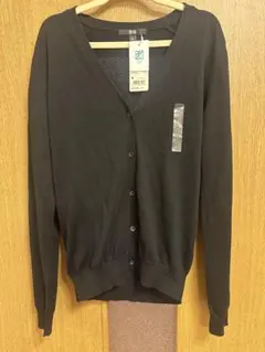 UNIQLO ブラック カーディガン Mサイズ UVカット