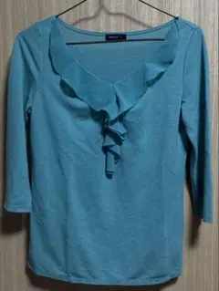 コムサ　七分袖カットソー