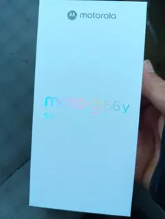 新品未開封　moto g66y 5G　ブラック　SIMフリー