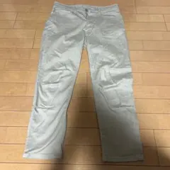 ベージュ チノパン ストレートレッグ