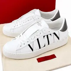 新品✨ヴァレンティノ オープン スニーカー VLTN 25㎝ 38 白 レザーのサムネイル