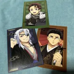 鬼滅の刃　鬼滅の奏宴　ポストカード3枚セット 竈門炭治郎　宇髄天元　悲鳴嶼行冥