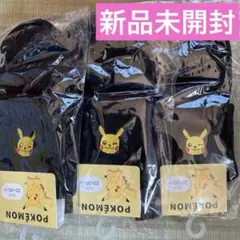 【新品】ポケモン ピカチュウ 靴下　3足セット 23-25cm ハニーズ