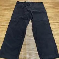 ユニクロ　ユーティリティワークパンツ　コーデュロイ　ダークブラウン　XXL