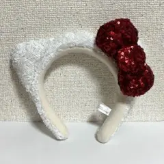 USJ キティーちゃん　白カチューシャ