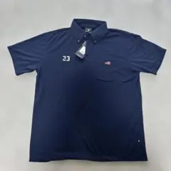 newbalance THE CITY SHOE PATCH POLO ネイビーのサムネイル