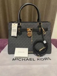 MICHAEL KORS ショルダーバッグ グレー/ブラック