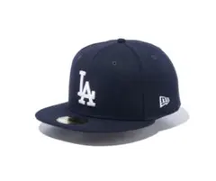 NEWERA 59FIFTY ロサンゼルス・ドジャース ネイビー × ホワイト