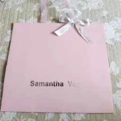 Samantha Vega ショップ袋 ピンク リボン付きのサムネイル