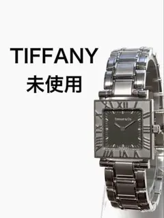 【付属品完備　OH済】TIFFANY&Co. アトラス　グレー　レディース腕時計のサムネイル