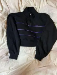 X-girl×YURINO ハーフジップトレーナー