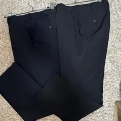 ユニクロ　感動パンツ　2枚セット　NAVY/BLACK