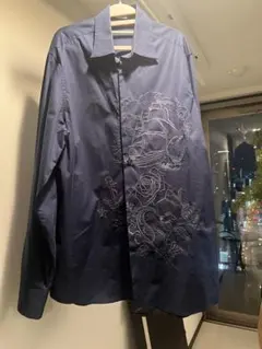 【限定一点物】ETRO 長袖シャツ　刺繍