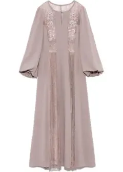 結婚式参列用　リリーブラウン　ワンピース