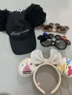 cillさん用！ディズニー カチューシャ キャップ サングラス