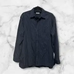 247 koe メンズシャツ 人気アイテム L ネイビー 紺