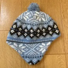 ニット帽 耳当て付き 裏起毛