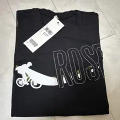レア　ドイツのROSE BIKES 自転車デザイン TシャツLブラック