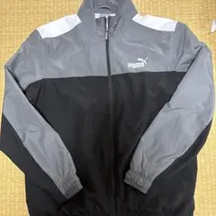 PUMA ウィンドブレーカー XL グレー/ブラック/ホワイト