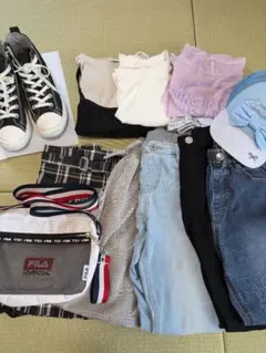 A*R様 女の子 140〜150 まとめ売り 水着・帽子・レインシューズ 23c