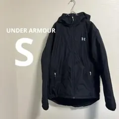 アンダーアーマー 【S】中綿ジャケット ブラック レディース・キッズ可