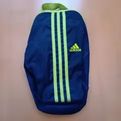 adidas ブルー シューズケース、上履き入れ