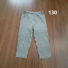 7分丈 ストレッチ レギンス パンツ ボトムス 男の子 女の子 130