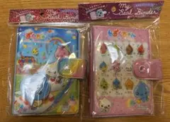 カミオジャパン　シールバインダー　しずくちゃん　2点