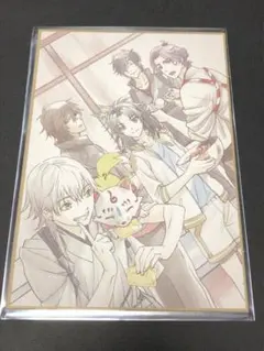 特 刀剣乱舞花丸 雪ノ巻 特典色紙風かあど