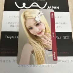 tripleS ハヨン Objekt 日本FC限定 入会特典トレカ 新品未使用 tripleS ハヨン Objekt 日本FC限定 入会特典トレカ 新品未使用