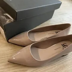 UNITED ARROWS SY ポインテッドトゥ パンプス ベージュのサムネイル