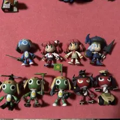 ケロロ軍曹フィギュア　ケロコマ9体まとめまとめのみでお願いします。