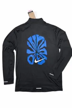 ナイキNIKE Dri-FIT ランニング 長袖トップ　ブラック新品