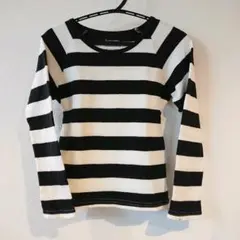 こどもビームス  起毛ボーダー 長袖Tシャツ ロンT 115cm