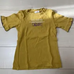 ALGY マスタード色 Tシャツ Sサイズ