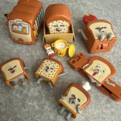 パンどろぼう マクドナルド ガチャガチャ フィギュア 巾着 セット
