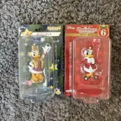 Happyくじ ディズニー Disney クリスマス オーナメント デイジー2点