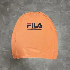 00's vintage FILA オレンジトレーナーカジュアル