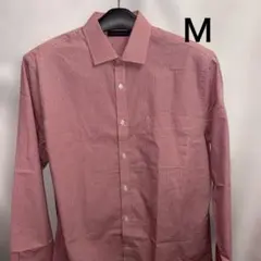 赤 チェック柄 TOMMY HILFIGER長袖シャツ