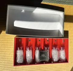 HOYAクリスタル シャンパングラス 6客 ワイングラス クリスタルガラス