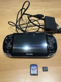 PS Vita PCH-1100 ブラック 32GBメモリーカード付