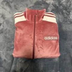 adidas ピンクベロア w adibreak velour tt XL - メルカリ